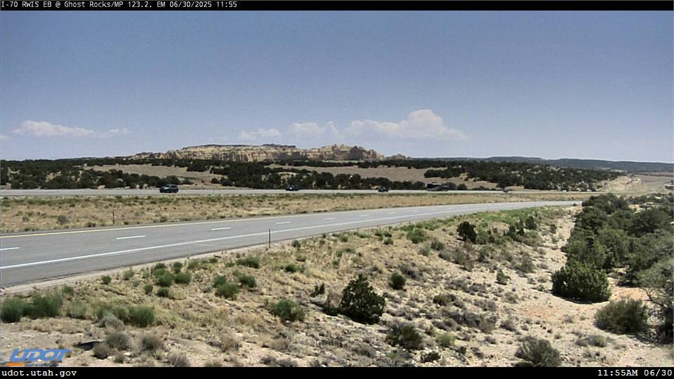 Traffic Cam I-70 RWIS EB @ Ghost Rocks MP 123.11 EM
